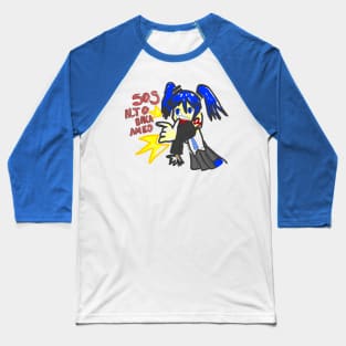 Miku Baka Ameo (Hatsune Miku) Baseball T-Shirt